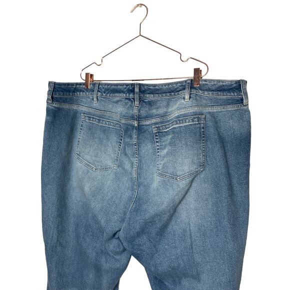 Torrid Womens Jeans Size 28T Blue Wash Slim Boot Mid Rise Straight Leg Western - Picture 6 of 8